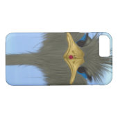 Funny Ostrich George und die Niedliche Ladybug Case-Mate iPhone Hülle (Rückseite (Horizontal))