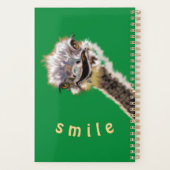 Funny Ostrich Planner Planer (Rückseite)