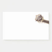 Funny Ostrich Post-it® Notes Post-it Klebezettel (Vorderseite)