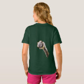 Funny Ostrich T - Shirt (Schwarz voll)