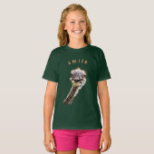 Funny Ostrich T - Shirt (Vorne ganz)