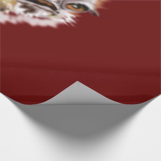 Funny Ostrich Wrapping Paper Geschenkpapier (Ecke)