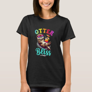 Funny Otter Bliss Niedliches tropisches Tier für K T-Shirt