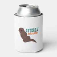 Funny Otter Cartoon Tier atemberaubend schön