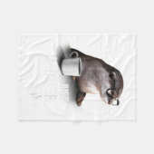 Funny Otter - Just Anotter Day For Otter Lover Fleecedecke (Vorderseite (Horizontal))