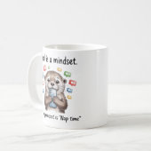 Funny Otter Nap Time Mug - Viral Mindset Coffee Cu Kaffeetasse (Vorderseite Links)