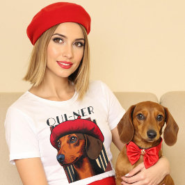 Funny Oui-Ner French Weiner Dog Lover T-Shirt