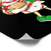 Funny Out Here Looking Like A Snack Christmas Tree Poster (Ecke)