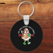 Funny Out Here Looking Like A Snack Christmas Tree Schlüsselanhänger (Vorderseite)