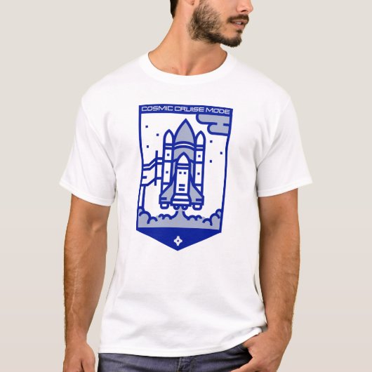 Funny Outer Space | Funny Galaxy | Witziger Kosmos T-Shirt (Vorderseite)