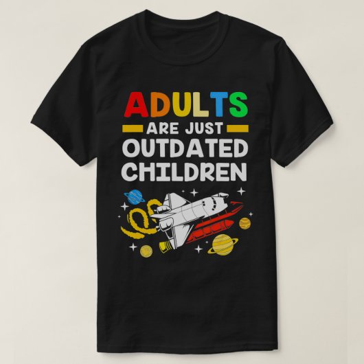 Funny Outer Space Science Teacher Solar System Adu T-Shirt (Design vorne)
