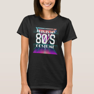 Funny Outfit Achtlinge Retro-Party Dies ist mein 8 T-Shirt
