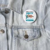 Funny Ovarian Cancer Awareness Geschenke Button (Beispiel)