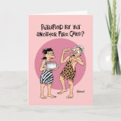 Funny "Over Hill" Geburtstag Karte (Vorderseite)