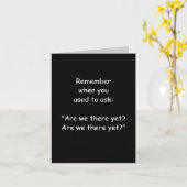 Funny Over Hill Geburtstagskarte Karte (Gelbe Blume)