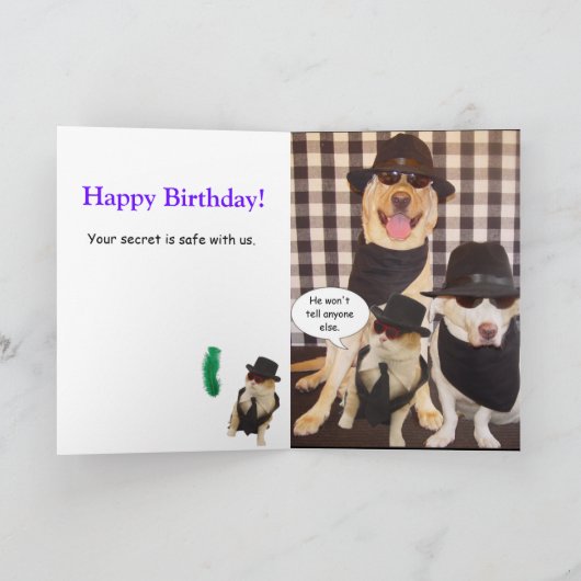 Funny Over Hill Karte (Innenseite)