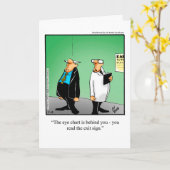 Funny Over Hill Spaß Birthday Card Karte (Gelbe Blume)