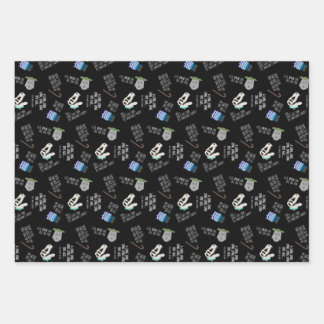 Funny Over Hill Wrapping Paper Geschenkpapier Set