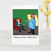 Funny Over the Hill Birthday Card Karte (Gelbe Blume)