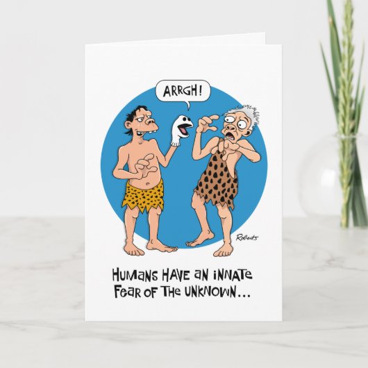 Funny Over the Hill Birthday Card Karte (Vorderseite)