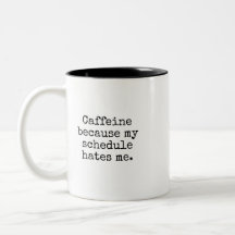 Funny Overbooked Coffee Lover Mug