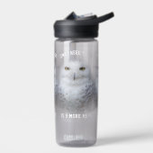 Funny Owl I Need to Do ... Snowy Owls Trinkflasche (Links)
