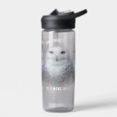 Funny Owl Ich muss tun ... Snowy Owls Trinkflasche (Links)