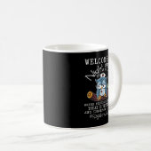 Funny Owl Night Shift Registriert Krankenschwester Kaffeetasse (VorderseiteRechts)