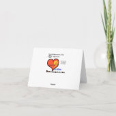 Funny Owl Optician Grußkarte Karte (Rückseite)