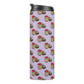 Funny Owl Ostereier Hunt Muster Thermosbecher (Nach rechts gedreht)
