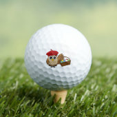 Funny Owl Ostereier Jagd Golfball (Insitu T-Shirt)