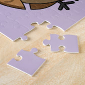 Funny Owl Ostereier Jagd | Personalisieren Puzzle (Seite)