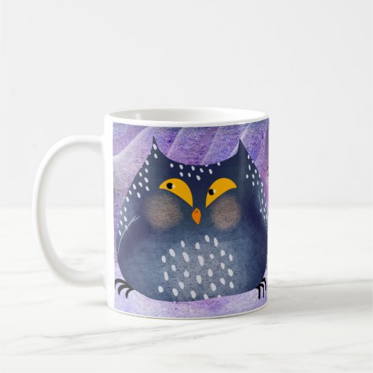 "Funny Owl Tasse Wrap - Niedliche und Unglaublich (Links)