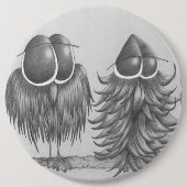 Funny Owls Button (Vorderseite)