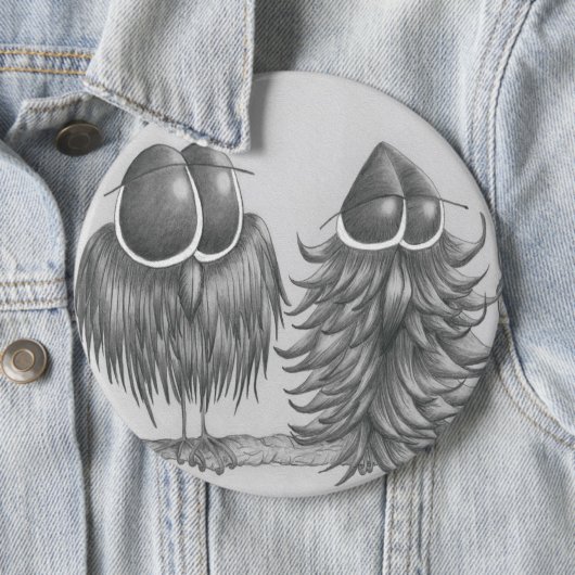 Funny Owls Button (Beispiel)