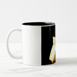 Funny Owls Glows Zweifarbige Tasse