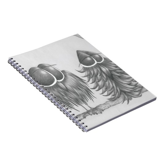 Funny Owls Notizblock (Rechte Seite)