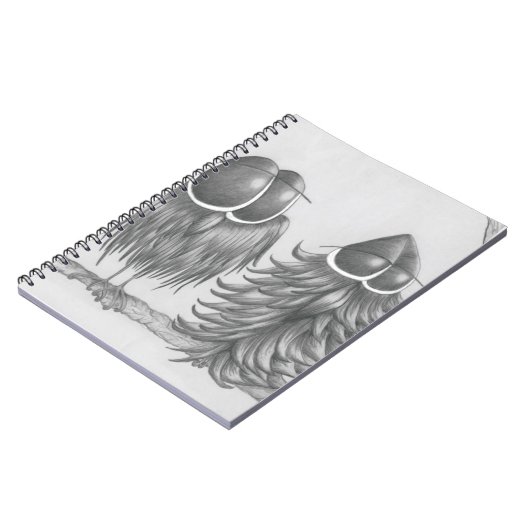 Funny Owls Notizblock (Linke Seite)