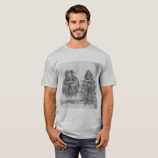 Funny Owls T-Shirt (Vorne ganz)