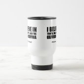 Funny Oxford Comma Grammar Spaß Custom Teacher Reisebecher (Mittel)