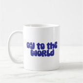 Funny Oy zur Retro Typografie der Hanukkah Kaffeetasse (Links)