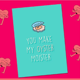 Funny Oystine Valentines Card, Funny Valentines Ca Ankündigung