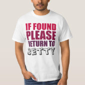 Funny Paares Shirts Personalisiert (Vorderseite)