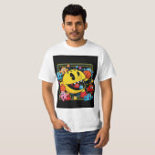 Funny Pac-Man T-Shirt – Retro Arcade Gaming Tee (Vorne ganz)