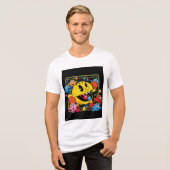 Funny Pac-Man T-Shirt – Retro Arcade Gaming Tee (Vorderseite voll)