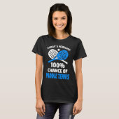 Funny Paddle Tennis Saying T-Shirt (Vorne ganz)