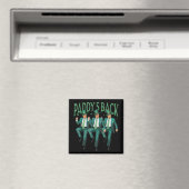 Funny Paddys Back Trump St Patricks Day Dance Magnet (In Situ (Geschirrspüler))
