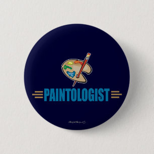 Funny Painter Button