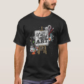 Funny Painter Gift Idee New Orleans Zeichnend Kuns T-Shirt (Vorderseite)