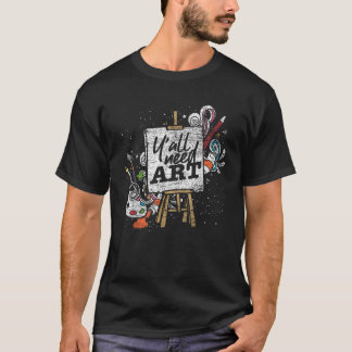 Funny Painter Gift Idee New Orleans Zeichnend Kuns T-Shirt